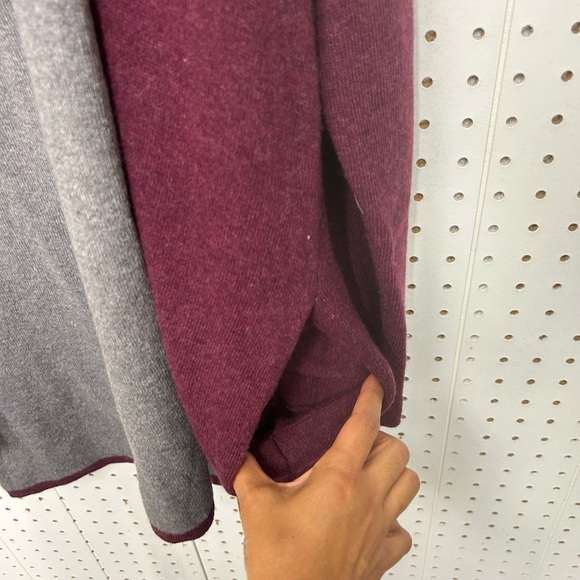 Ann Taylor Burgundy Wool Blend Cardigan - Picture 6 of 6